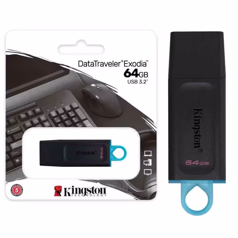 فلش KingSton64G،USB3.2