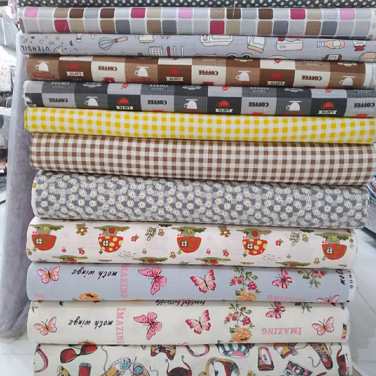 پارچه آشپزخانه پنبه ای نسوز (دستمالی) 