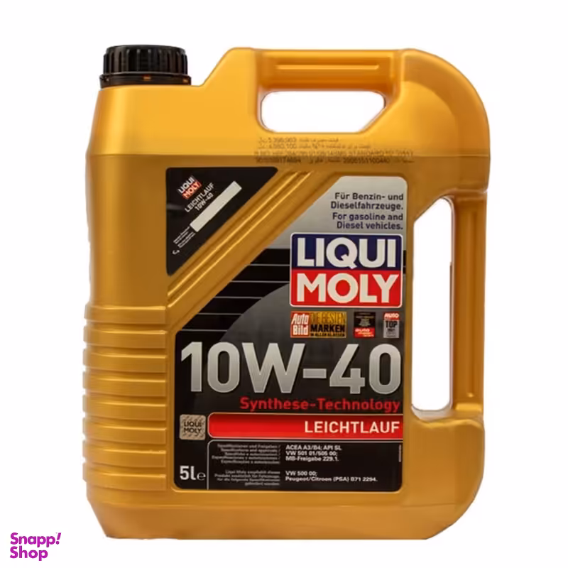 روغن موتور لیکومولی مدل 10W-40 SL حجم 5 لیتر