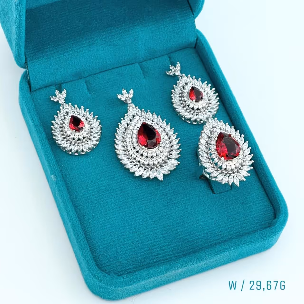 سرویس نقره آبکاری طلا 9