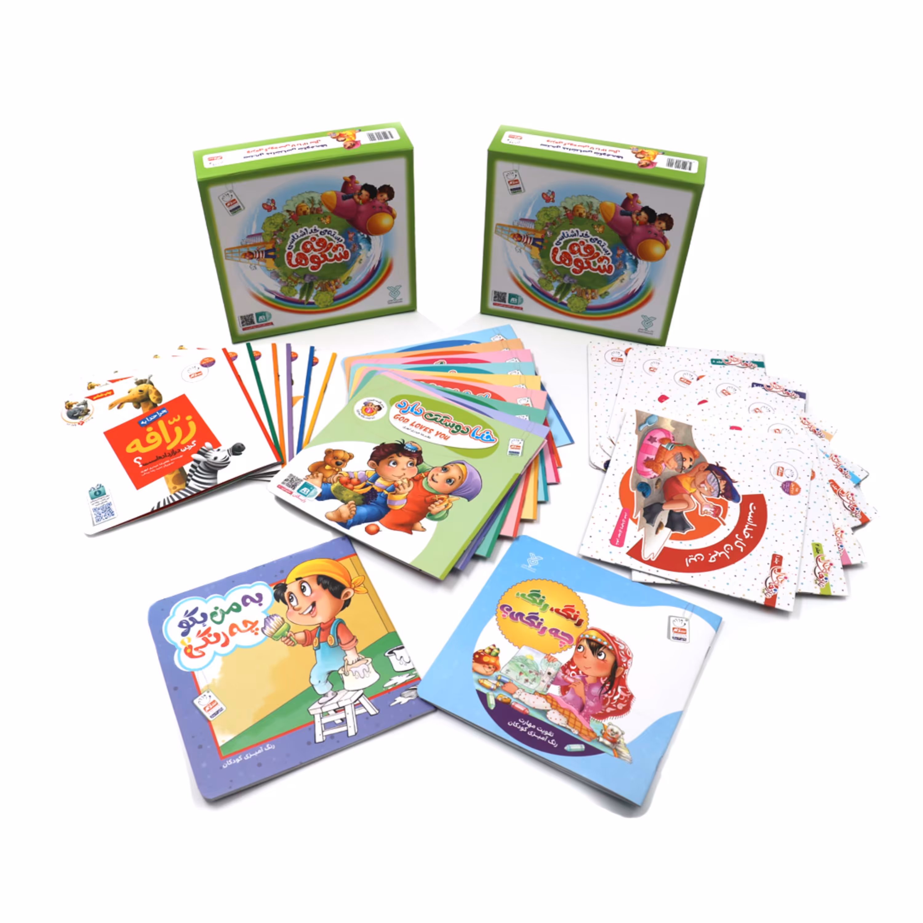 مجموعه 26 جلدی خداشناسی شکوفه ها برای کودکان و نوجوانان