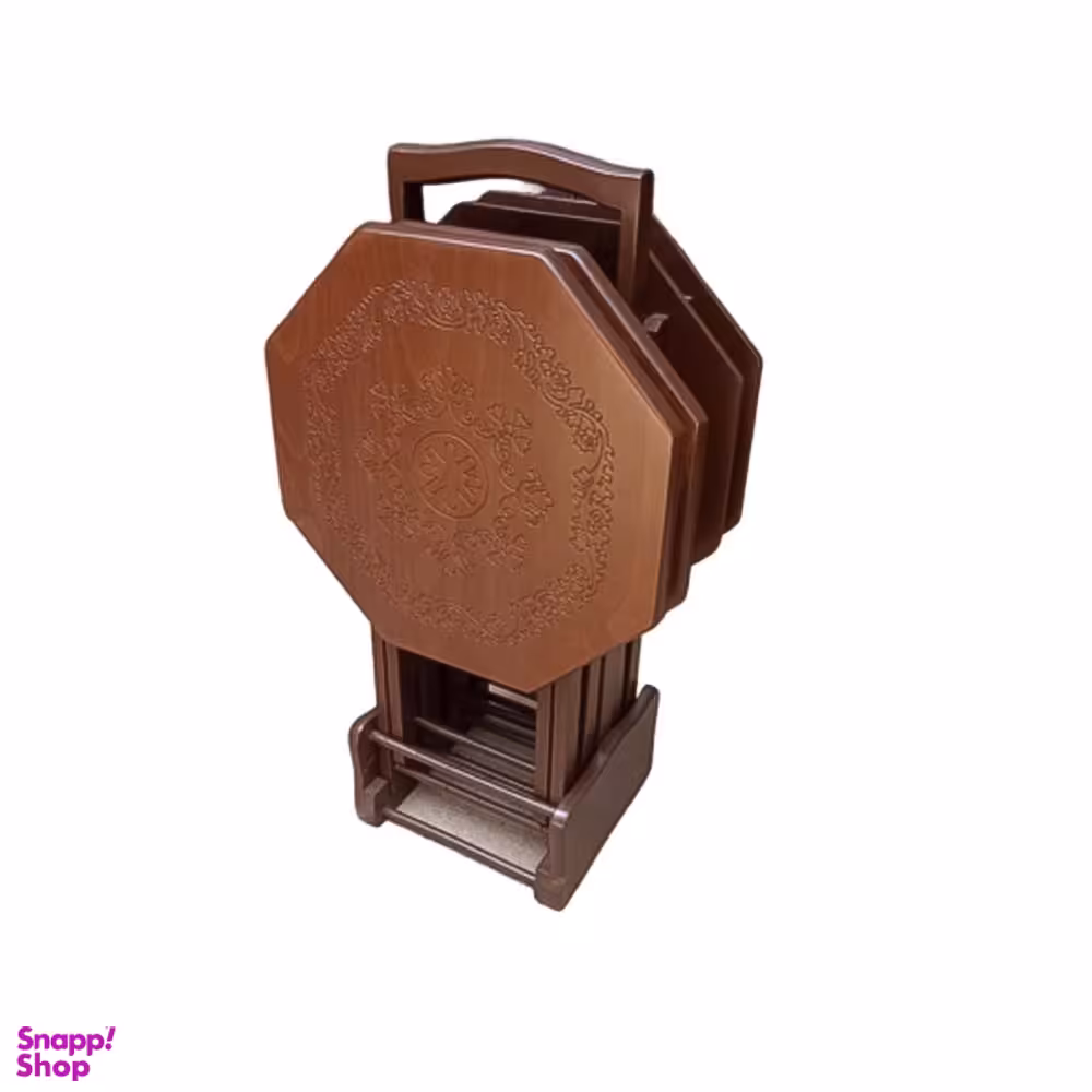 میز عسلی کیفی مدل HS/CNC مجموعه 4 عددی