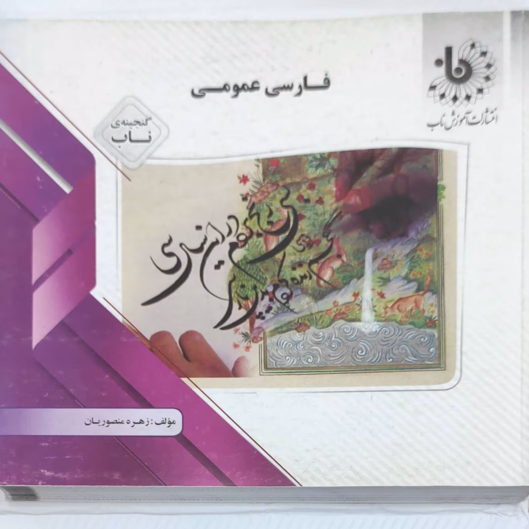 گنجینه ناب فارسی عمومی انتشارات آموزش ناب راهنمای کتاب درسی دانشگاه 
