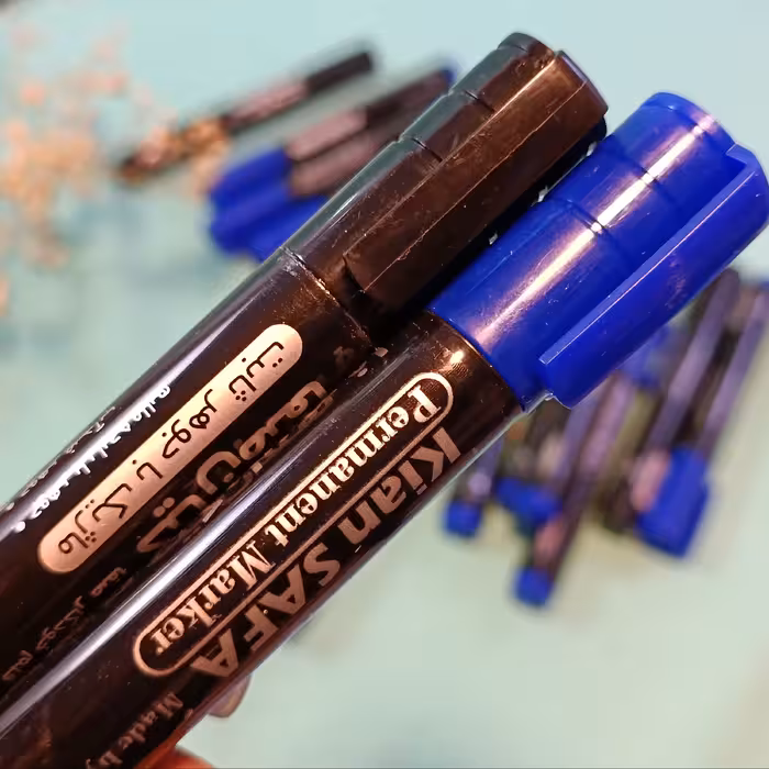 ماژیک جوهر  ثابت کیان آبی