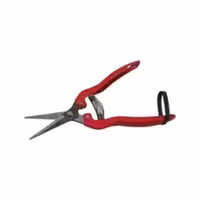 قیچی باغبانی 8 اینچ پرتغال چینی دسته فلزی قرمز نوک تیز ( مخصوص چیدن میوه ) چینی