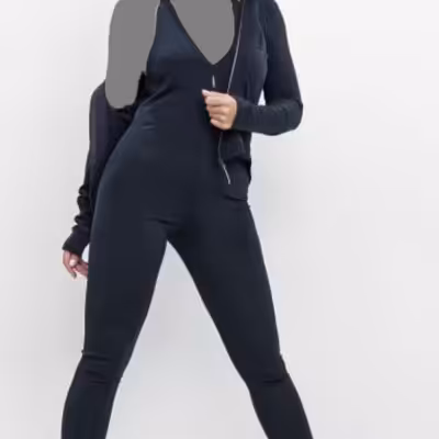 سرهمی دو تکه سویشرت دار کد 7006