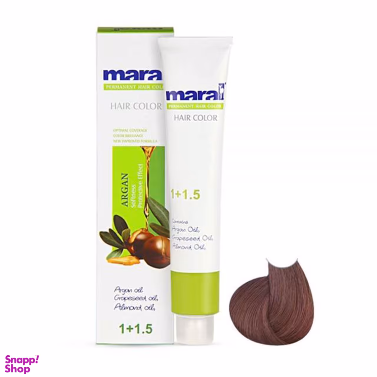 رنگ مو مارال (Maral) شماره 6.85 حجم 100 میلی لیتر رنگ بلوند نسکافهای تیره