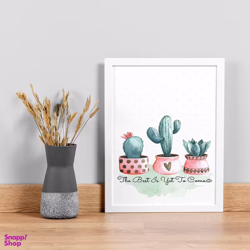 تابلو صبا طرح مدل کاکتوس کد T275w