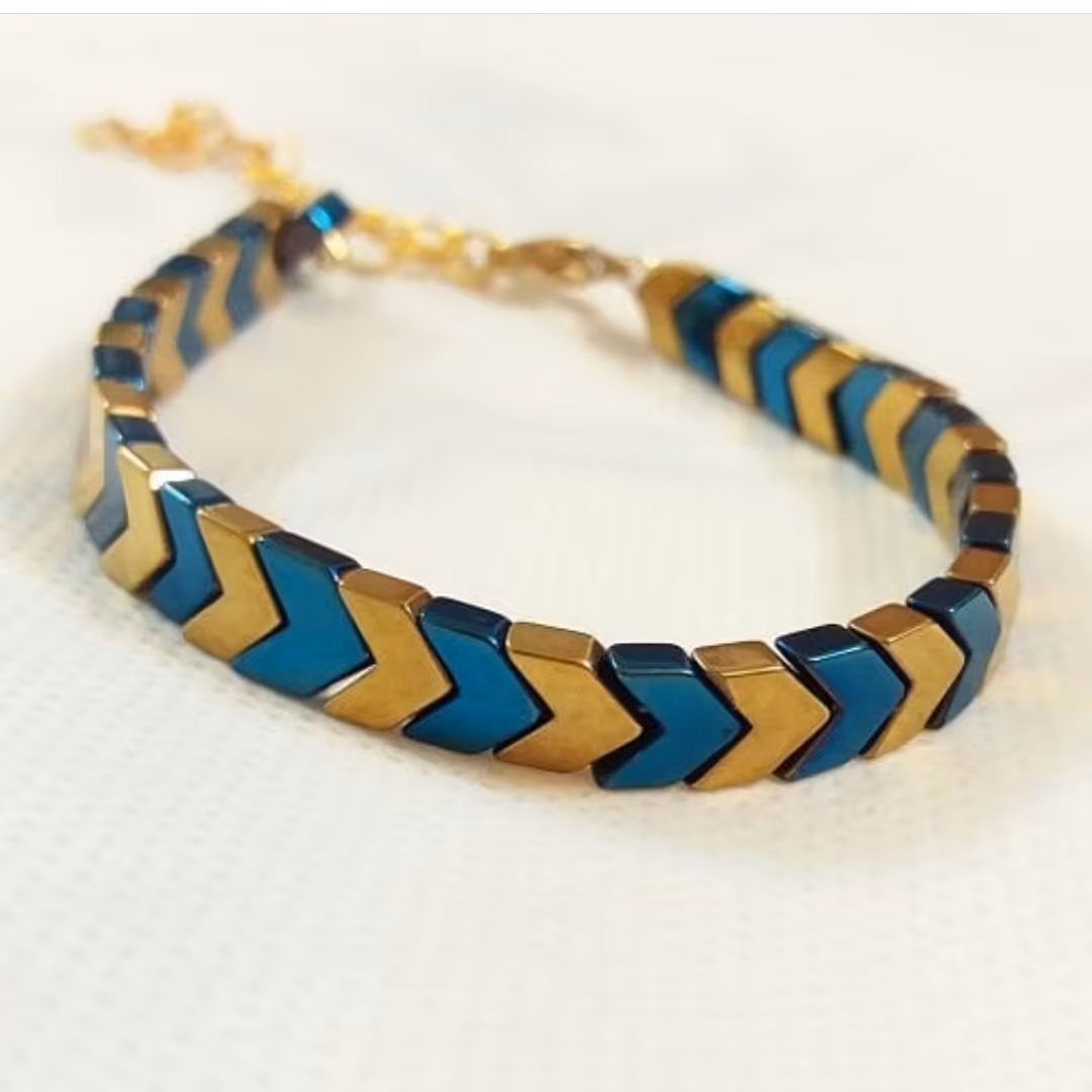 دستبند حدید فلش ابی