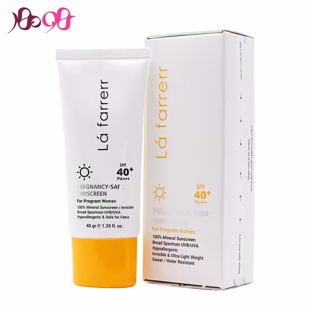 کرم ضد آفتاب بارداری لافارر بی رنگ - SPF40