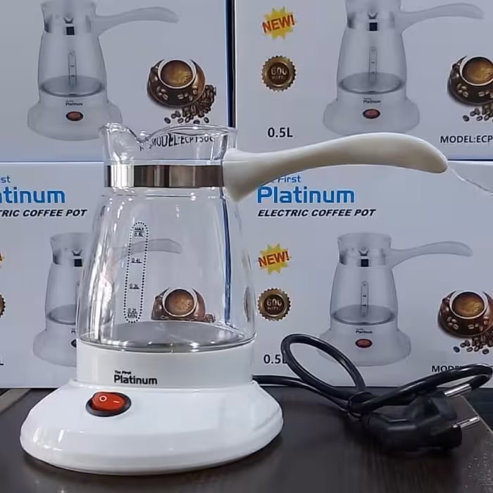 ترک ساز برقی و شیرجوش برقی بدنه شیشه ای