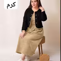 کت سارافون زنانه مخمل کبریتی مانیا