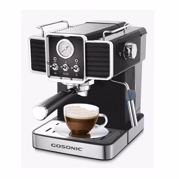 اسپرسو ساز گوسونیک مدل GEM 868 اورجینال هولوگرام دار 12 ماه گارانتی شرکتی