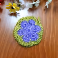 اسکاچ زیبا و بادوام چندضلعی مدل گل در رنگ های متنوع و جذاب 