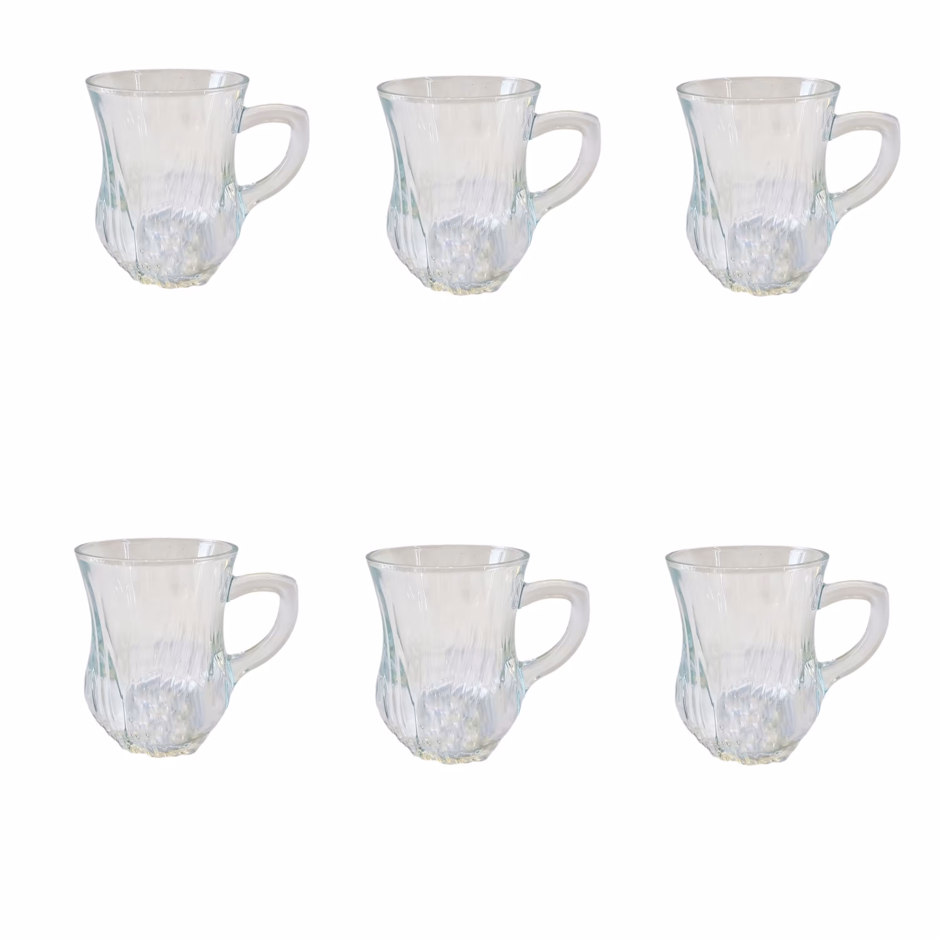 ست استکان چای خوری کد 490 بسته 6 عددی