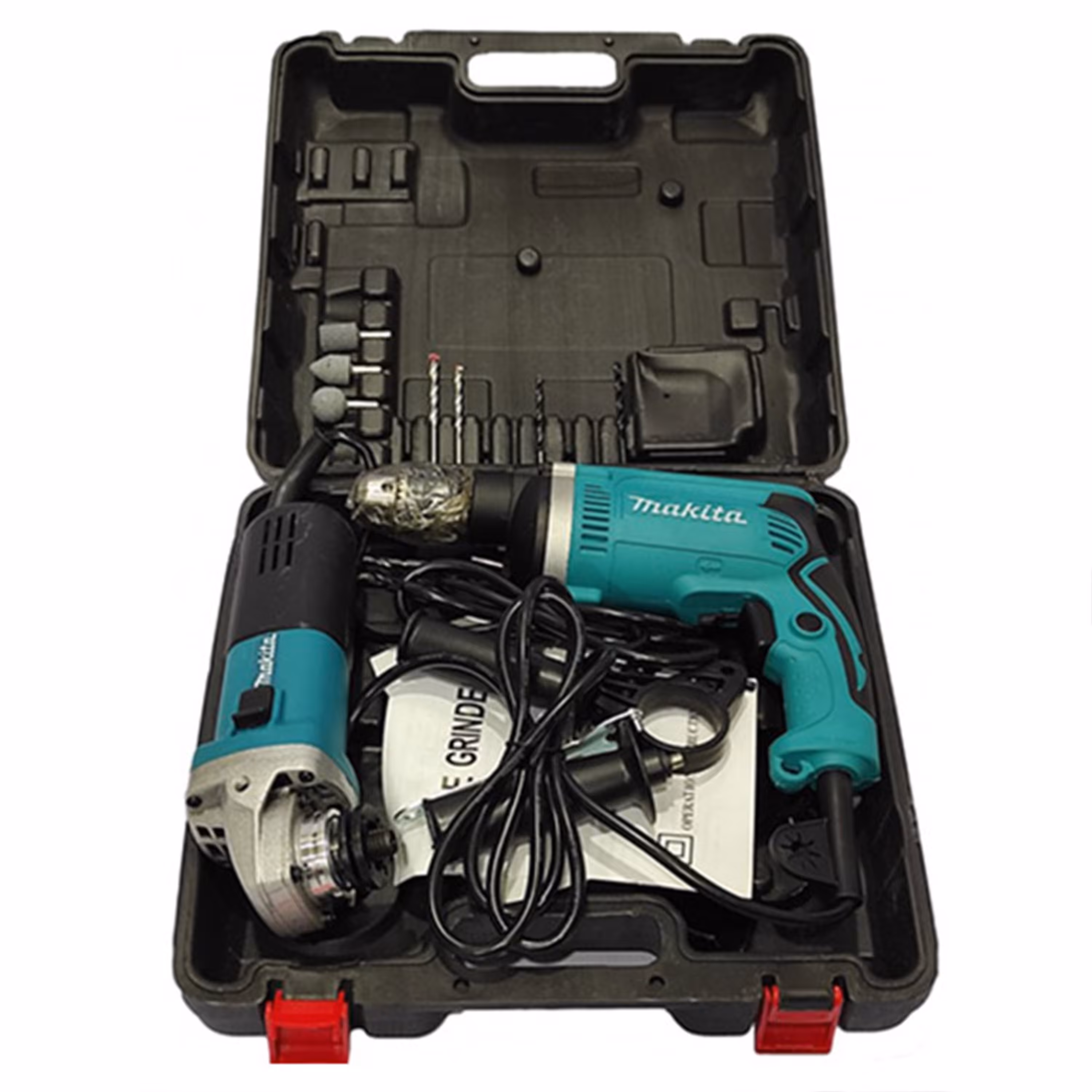 ست مینی فرز مدل 9555HN  و دریل  مدل HP1630  ماکیتا