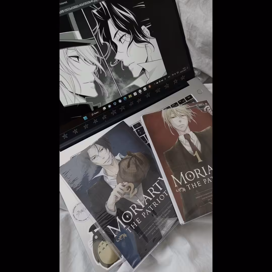 مانگا موریارتی وطن پرست( moriarty the patriot مانگا) جلد 1تا15