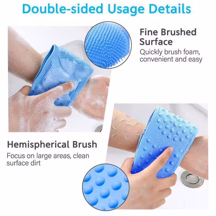 لیف سیلیکونی حمام ، لایه بردار