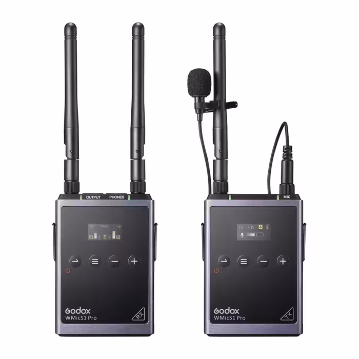 کیت میکروفن بی سیم گودکس Godox WMicS1 Pro Kit 1