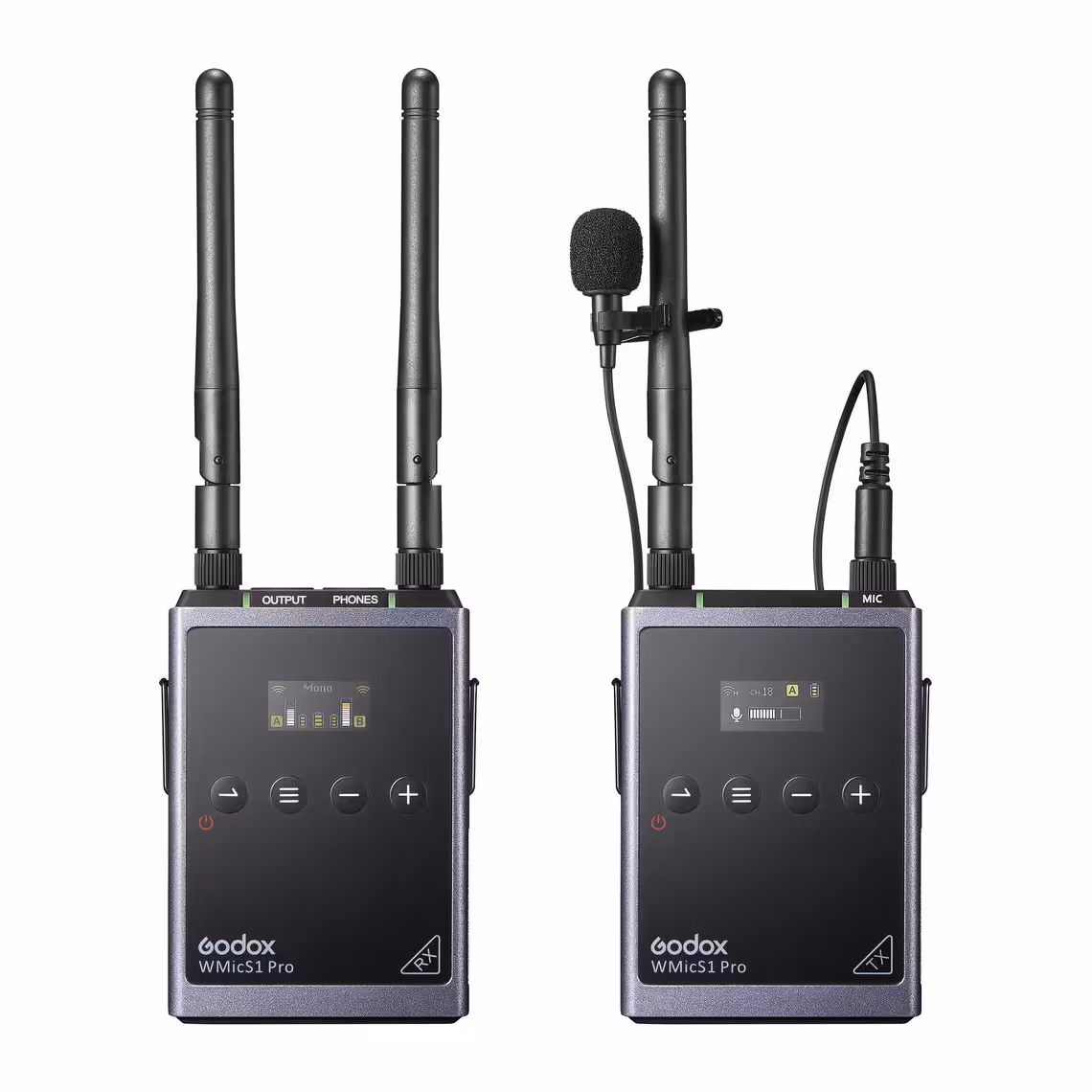 کیت میکروفن بی سیم گودکس Godox WMicS1 Pro Kit 1