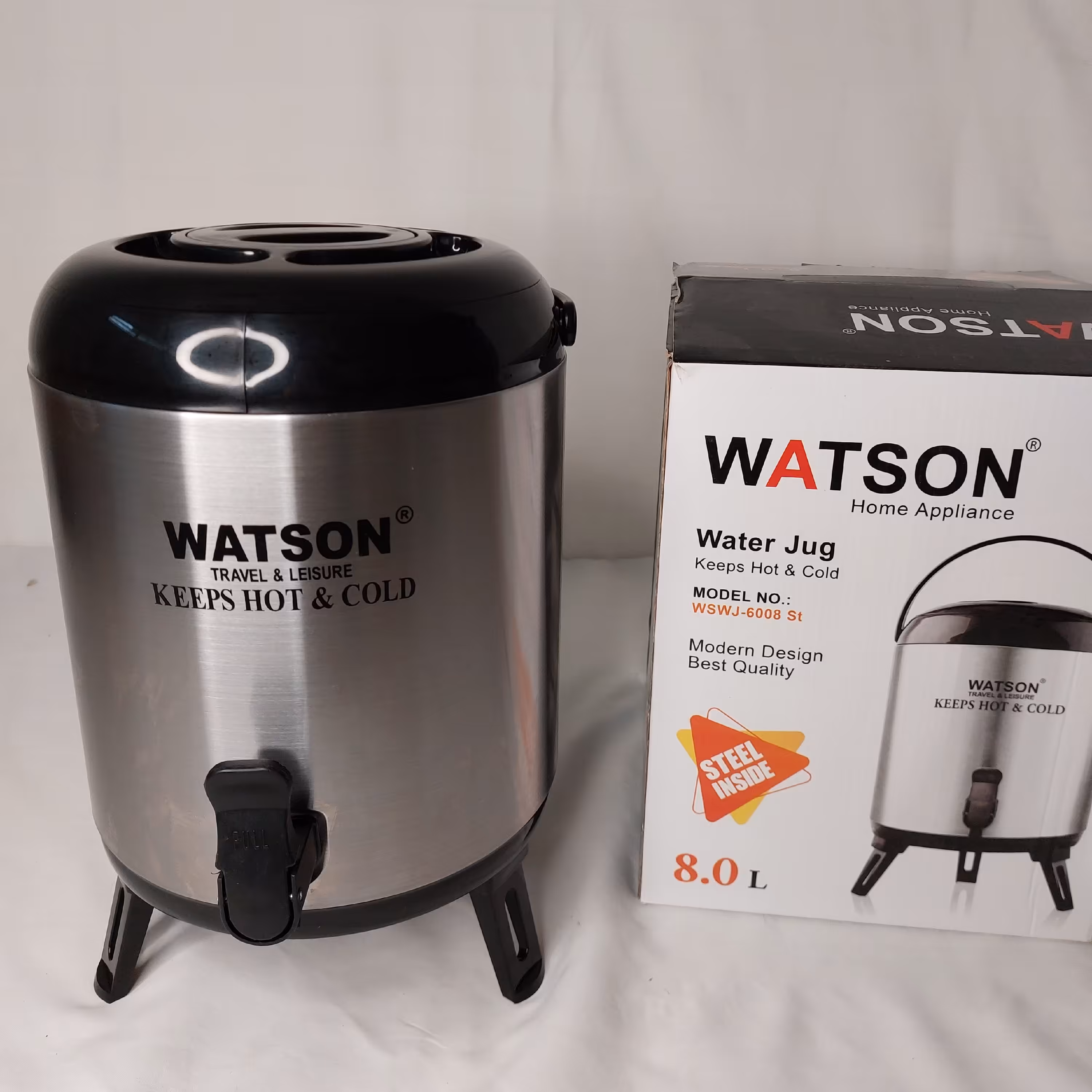 کلمن استیل 8لیتری واتسون watson فروش ویژه