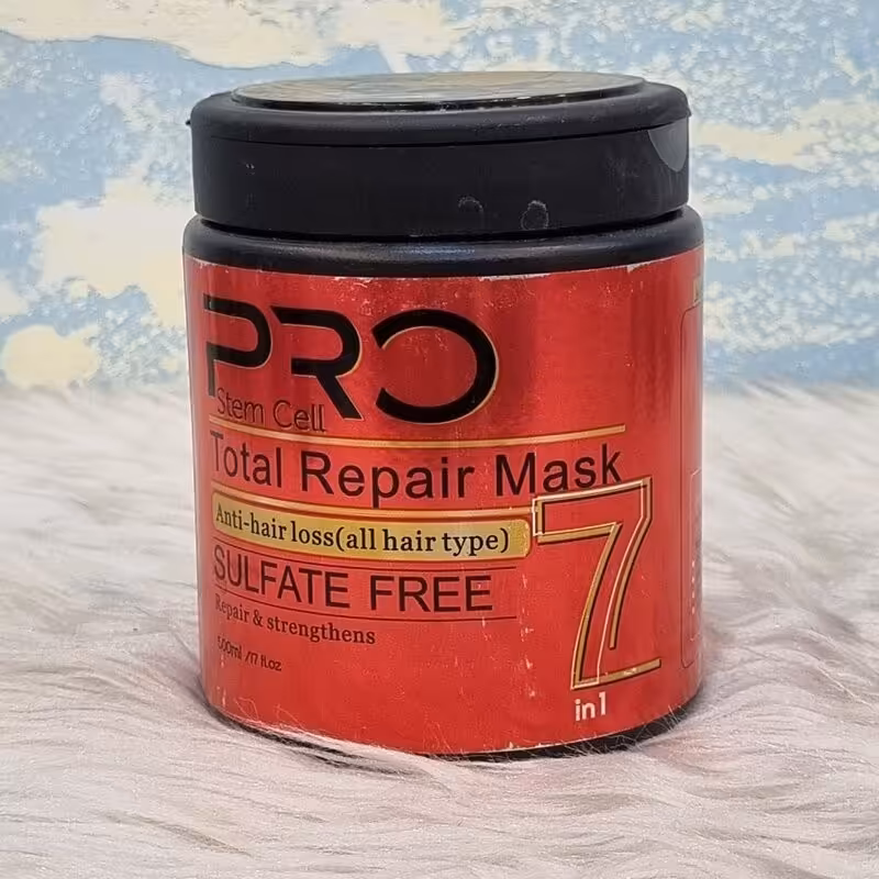 ماسک مو پرو استم سل تقویت کننده مناسب موهای وز دار فاقد سولفات و سدیم و مواد شیمیایی حجم 500 میلی لیتر