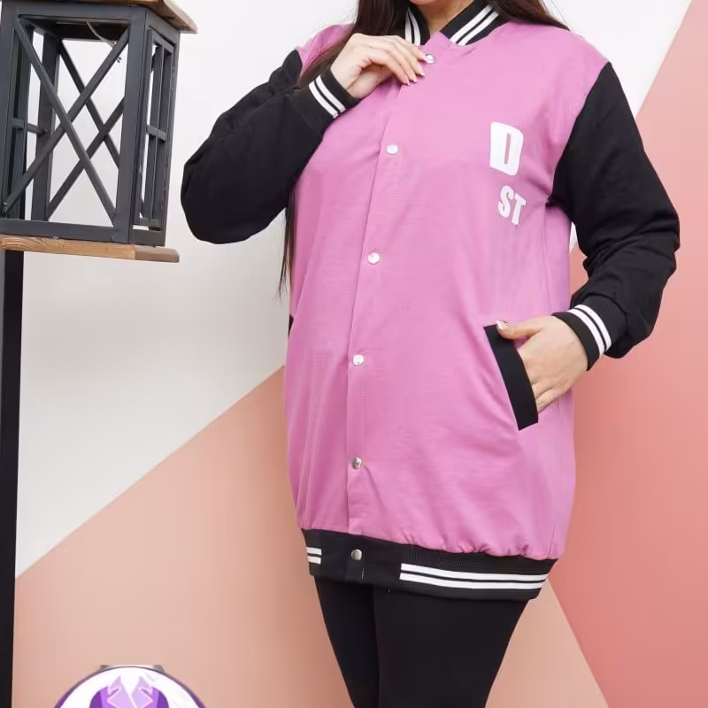 سویشرت مانتویی زنانه، جنس اسپان دورس اعلا، فری سایز از 38تا46، ارسال رایگان به تمام نقاط کشورپوشاک زنانه نرگس2 