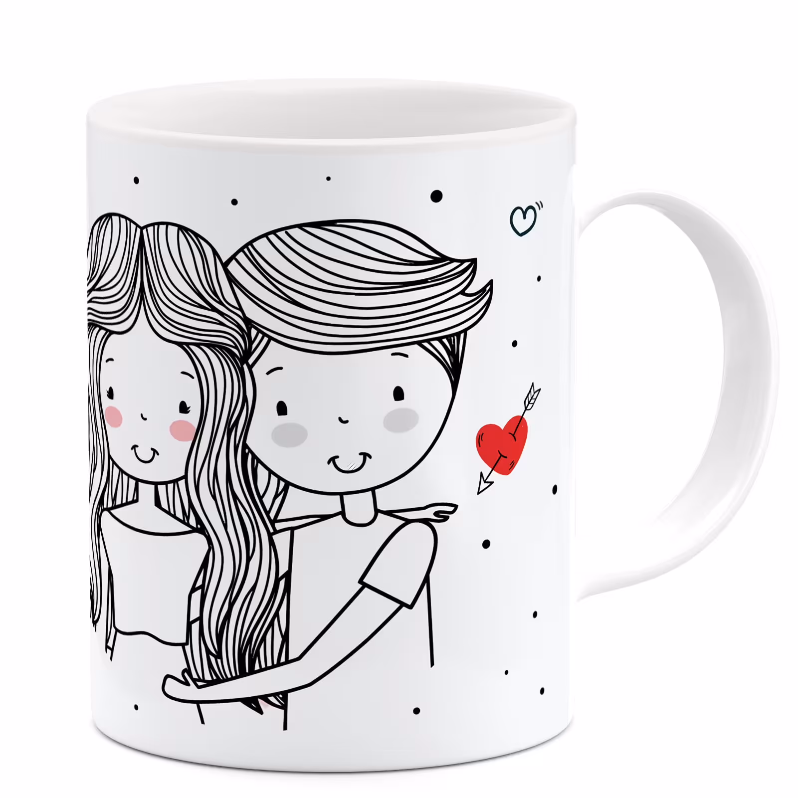 ماگ طر ح ولنتاین مدل mug00051
