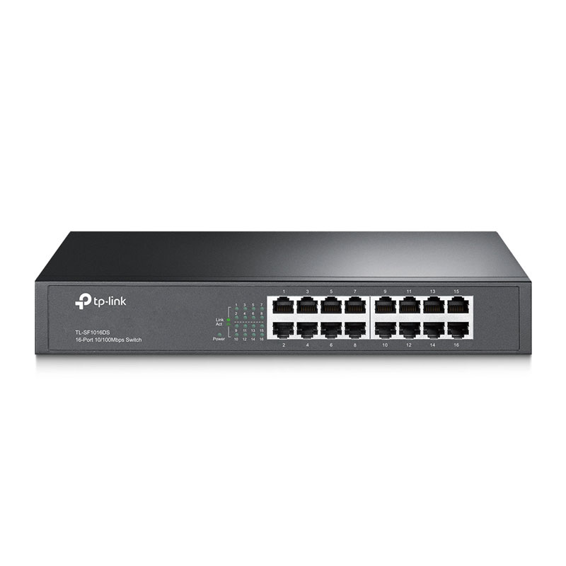 سوئیچ 16 پورت Desktop/Rackmount تی پی-لینک مدل TL-SF1016DS