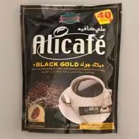 علی کافه بلک گلد Alicafe Black gold اصلی بسته 40 عددی 