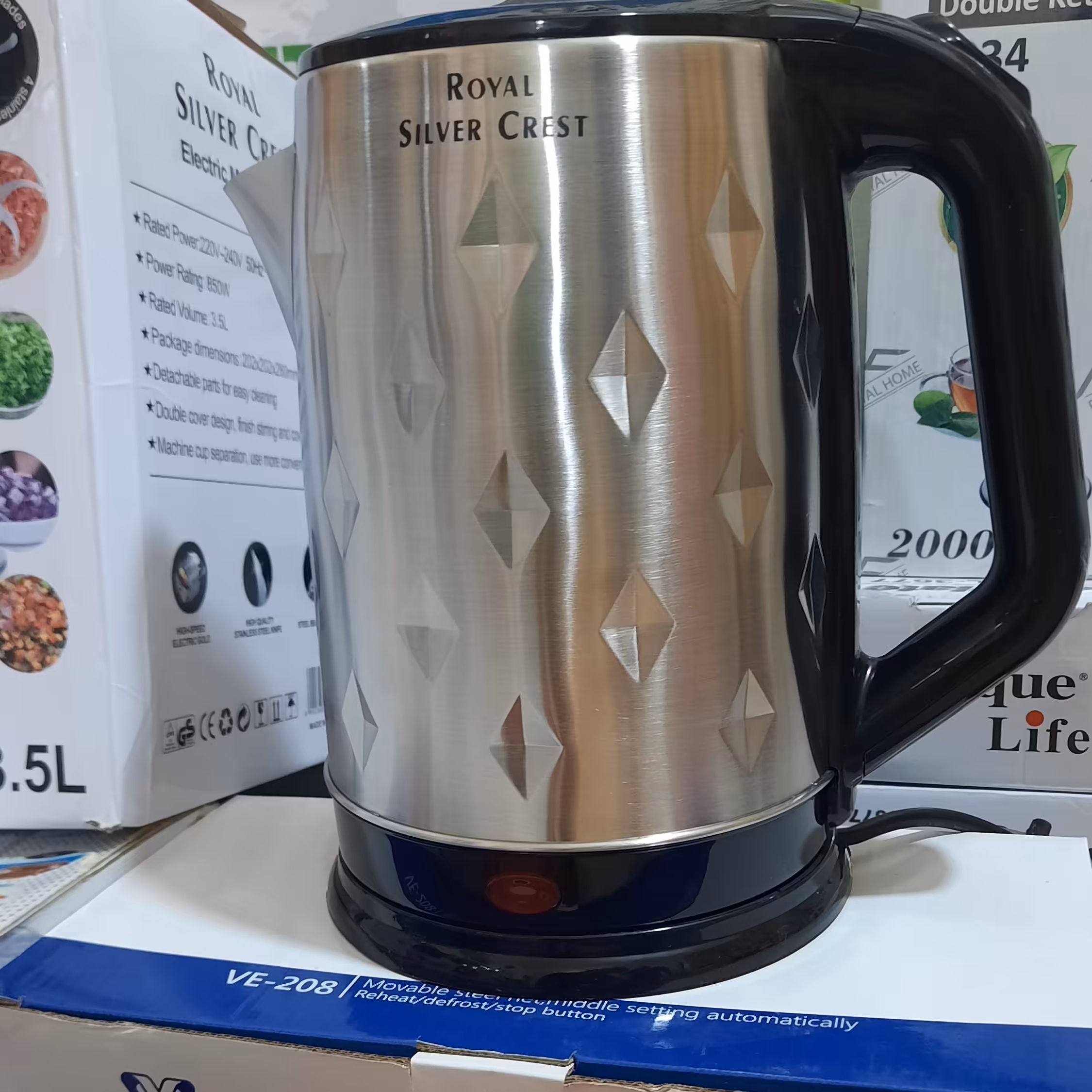 کتری برقی  تمام استیل  آهنربانگیر  بسیارعالی