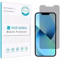 گلس پرایوسی (حریم شخصی)نانو و ضد ضربه گوشی آیفون ip 13 Mini برند راک اسپیس 