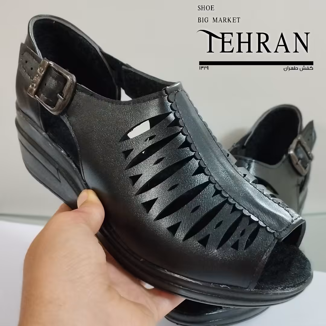 فروش عمده (بسته12 جفتی)کفش تابستانی جنس زیره  PU با کیفیت سبک و طبی چرم مصنوعی (بیاله خارجی) 