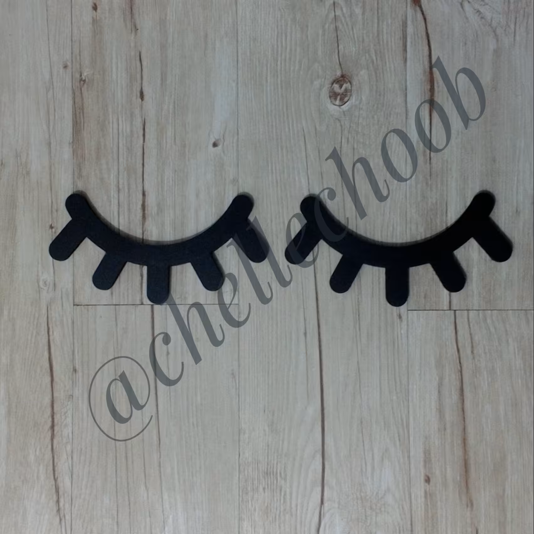 استیکر مژه مشکی