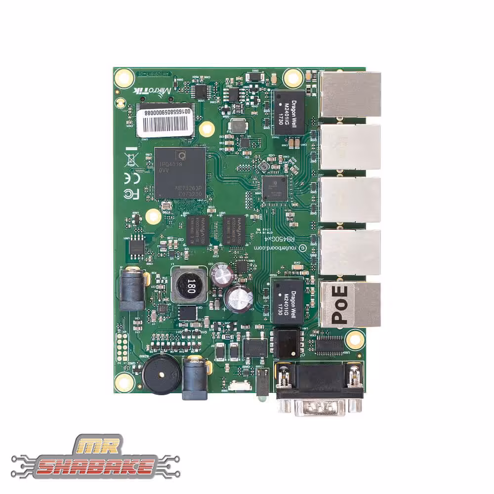 مشخصات، قیمت و خرید روتر برد میکروتیک RB450Gx4 | مستر شبکه