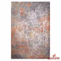 فرش ساوین کد 8008 نقره ای روشن