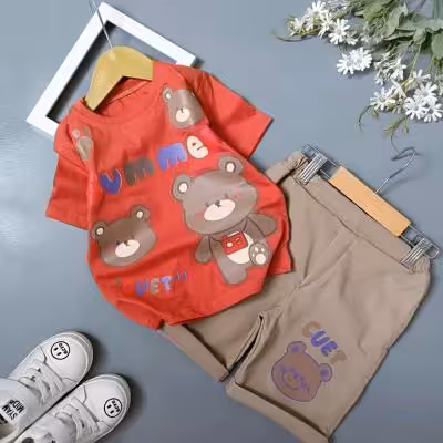 تیشرت شلوارک پسرانه