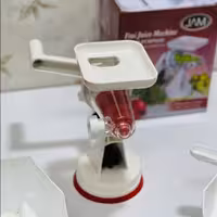 آب میوه گیری پلاستیکی چرخشی تک رنگ  جنس پلاستیک