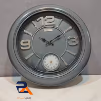 ساعت دیواری گرد کاسیو 110  موتور خارجی ،دوموتوره قطر 46  دارای تنوع رنگ کیفیت عالی 