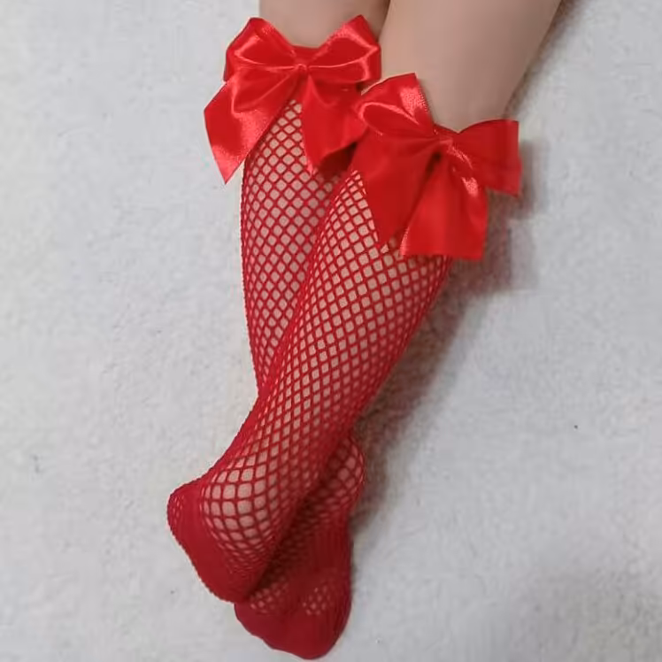 جوراب نوزادی قرمز ( مخصوص شب یلدا )