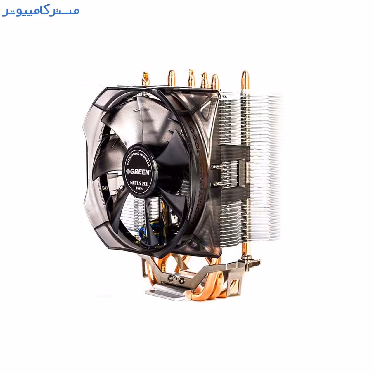 سیستم خنک کننده بادی گرین مدل NOTOUS 200-PWM | مستر کامپیوتر | آسوده خرید کنید