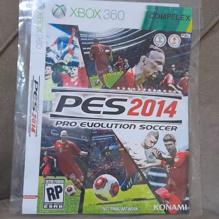 خرید بازی ایکس باکس 360 بازی فوتبال پی اس PES 2014 گیم مخصوص XBOX 360 سی دی بازی فوتبالی xbox pes 2014