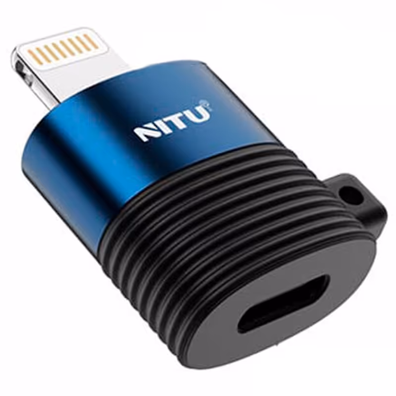 تبدیل Type-C به Lightning مدل Nitu NT-CNNitu NT-CN Type-C To Lightning Adapter