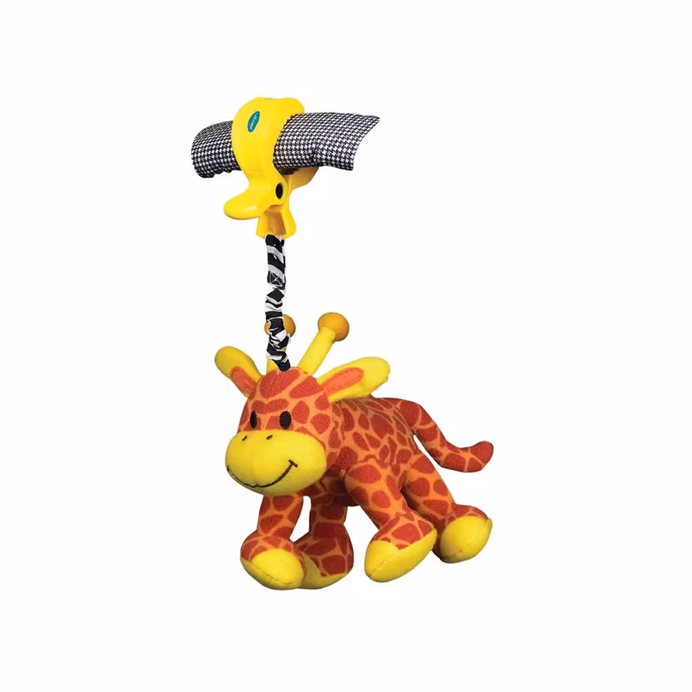 عروسک ویبره آویزدار زرافه پلی گرو Playgro