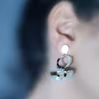 گوشواره رزین گوشواره رزینی گوشواره سبک گوشواره مینیمال گوشواره مجلسی گوشواره سبک 