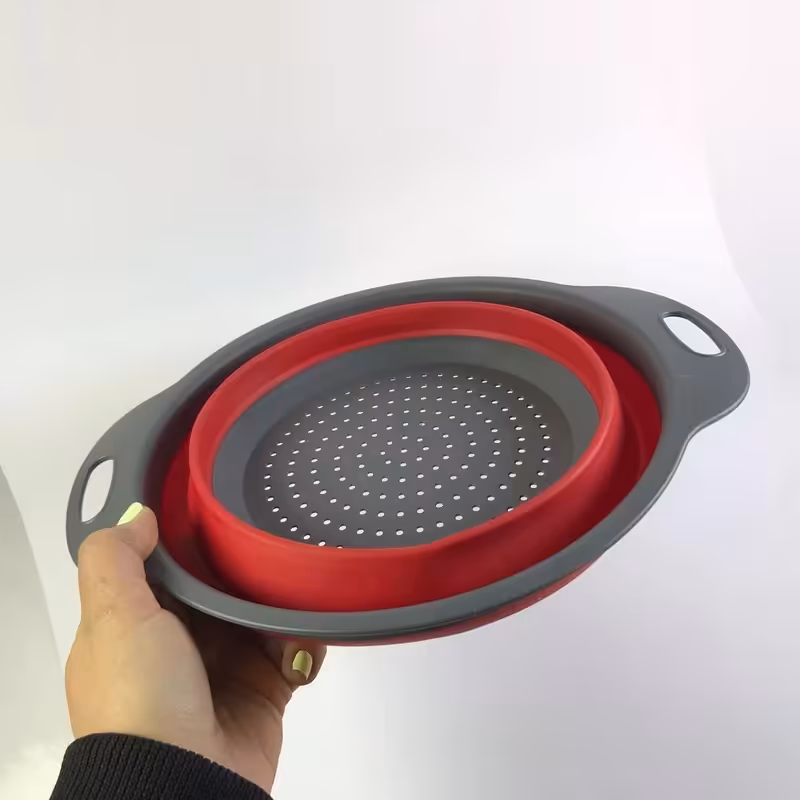 آبکش سیلیکونی تاشو