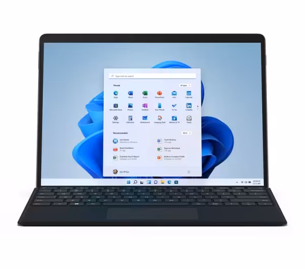 تبلت مایکروسافت 13 اینچ مدل Surface Pro 8 پردازنده Core i5 رم 8GB حافظه 256GB همراه با کیبورد