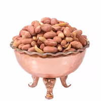 مغز بادام زمینی  کم نمک آستانه  (900گرمی) تیامو فروش ویژه