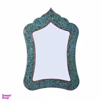 آینه فیروزه کوبی آقاجانی مدل مستطیل کد 4