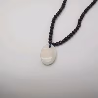 گردنبند کوارتز عقیق اونیکس و790